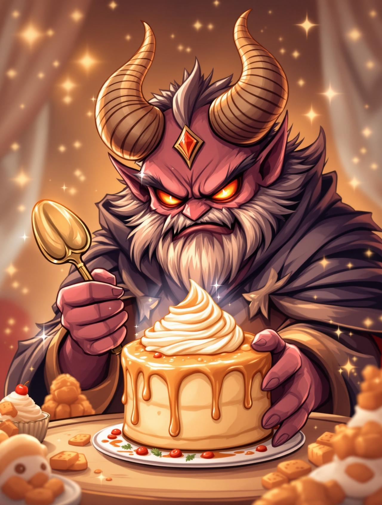 魔王大人请吃布丁